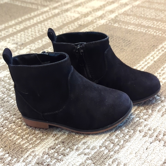 Cat & Jack Shoes Cat And Jack Black Booties Poshmark